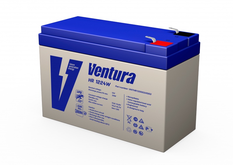

Батарея для ИБП Ventura HR 1234W 9Ач/12В/218Вт, HR 1234W