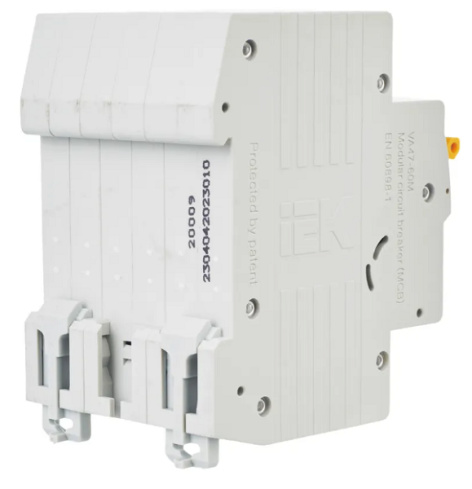 фото Автоматический выключатель модульный IEK MVA31-3-010-C в Красноярске