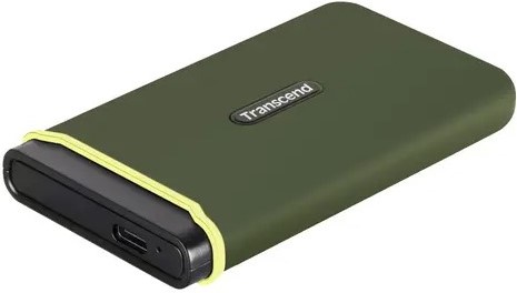 

Внешний SSD USB 3.2 Gen 2 Type-C Transcend TS1TESD380C ESD380C 1TB 2000/2000 MB/s защищенный зеленый, TS1TESD380C