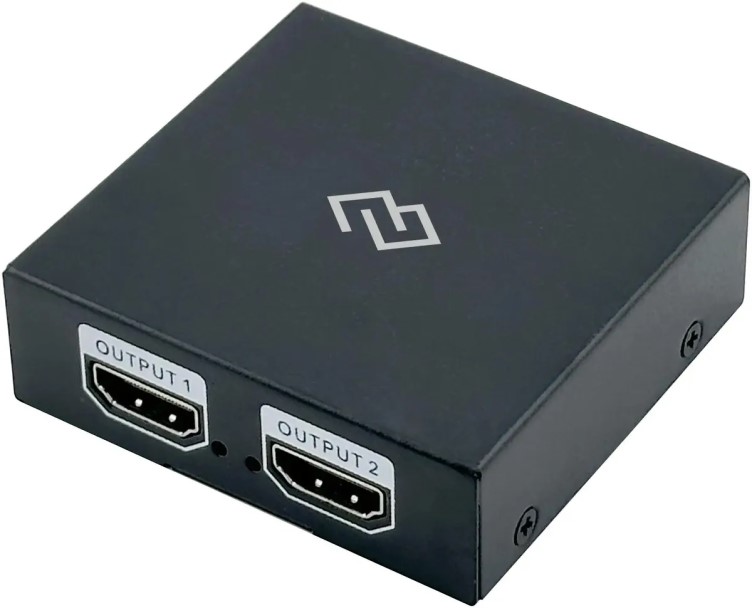 

Сплиттер Digma DHSP-V1.4X2 аудио-видео HDMI (f)/2хHDMI (f) черный, DHSP-V1.4X2