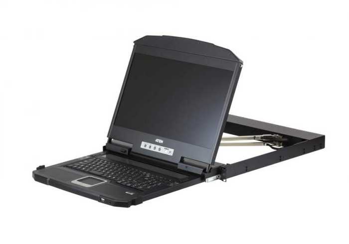 

Консоль KVM Aten CL3800NW-ATA-RG электрон., 19", VGA/DVI/HDMI+KBD+MOUSE+SPEAKER USB, с KVM-шнуром USB 1.8м, LCD экран 18.5", лат/рус клав., (выход на, CL3800NW-ATA-RG