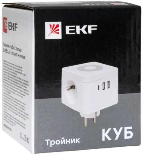 фото Удлинитель  EKF UBA-CUB-2-TC в Уфе