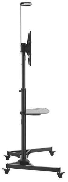 

Стойка мобильная Digis DSM-P164C для ТВ 34"-70", до 50 кг, VESA до 600x400, наклон +10 -10°, высота 1285 - 1605мм, DSM-P164C