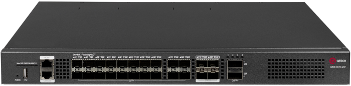 

Коммутатор управляемый QTECH QSW-6910-26F стекируемый, L3, 20 портов 1G/10G SFP+, 4 порта 10G/25G SFP28, 2 порта 40G QSFP+, поддержка до 32 портов 10G, QSW-6910-26F