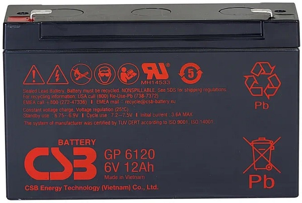 фото Аккумулятор  CSB GP6120 CSB в Казани