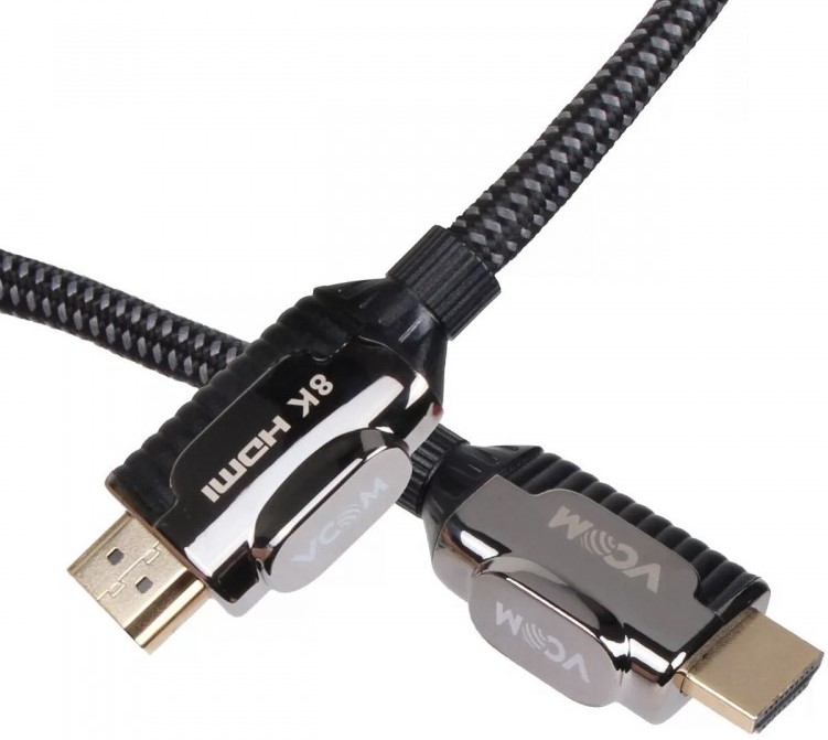 

Кабель интерфейсный HDMI VCOM CG864-1.5M 19M/M,ver. 2.1, 8K/60Hz 1.5m, CG864-1.5M