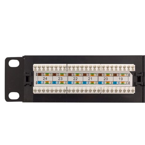 фото Патч-панель  EKF TRP-PPNL-6UTP-1U24 в Уфе