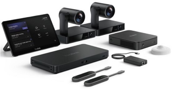 

Видеотерминал Yealink MVC S90 MS Room (2xUVC86, AVHub, MCoreKit-C5-MS, 2xWPP30, BYOD-Extender, AMS 2 года), MVC S90