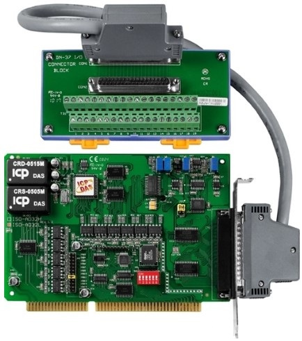 Изображение товара Плата ICP DAS ISO-AD32L/S для высокоточного измерения сигналов