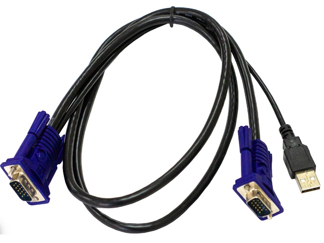 

Кабель ORIGO OKVMCU/A1A KVM с разъемами VGA и USB, 1,8 м, OKVMCU/A1A