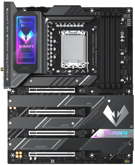 фото Материнская плата ATX MAXSUN MS-iCraft Z890 PACIFIC в Казани