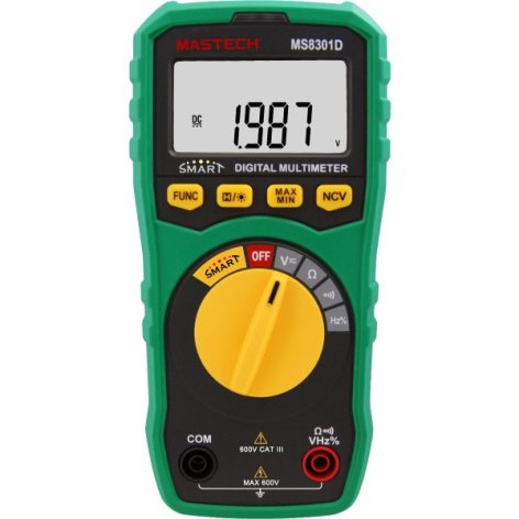 Изображение товара Профессиональный цифровой мультиметр Mastech MS8301D с подсветкой и функциями точных измерений
