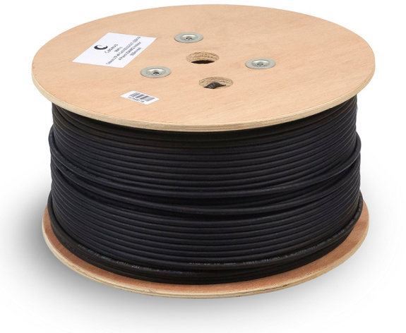 фото Кабель витая пара F/UTP 5e кат. 4 пары Cabeus FTP-4P-CAT.5E-SOLID-OUT-PE-UV в Краснодаре
