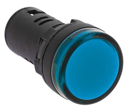 

Матрица светодиодная EKF ledm-ad16-16-b AD16-16HS синяя 230В AC (16 мм), ledm-ad16-16-b