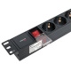 фото Блок розеток 19", 8 розеток EKF TRP-HPD-LS-10A-8SH-C14 в Санкт-Петербургe