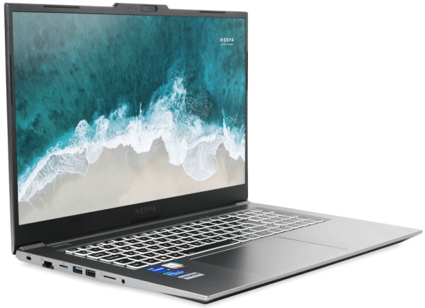 фото Ноутбук  Nerpa NERPA Caspica I752-17 в Санкт-Петербургe 17.3 ", Core i7, 64 Гб RAM, 256 Гб SSD, Iris Xe Graphics, Серый