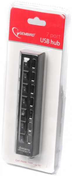 фото Разветвитель USB 2.0 Gembird UHB-U2P7-02 в Уфе