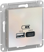 фото Розетка USB Systeme Electric ATN000439