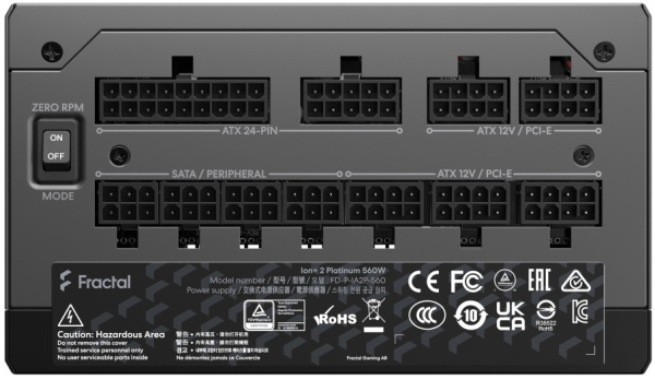 фото Блок питания ATX Fractal Design ION+ 2 Platinum