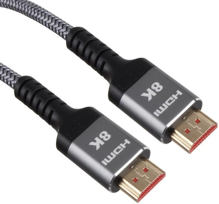 

Кабель интерфейсный HDMI-HDMI VCOM ACG859A-2.0 19M/M,ver. 2.1 8KX60Hz (Econom) оплетка 2m iOpen, ACG859A-2.0