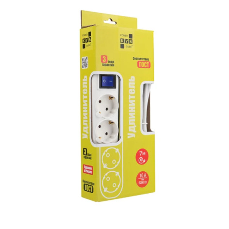 фото Удлинитель  Power Cube PC-4B-7M в Омске