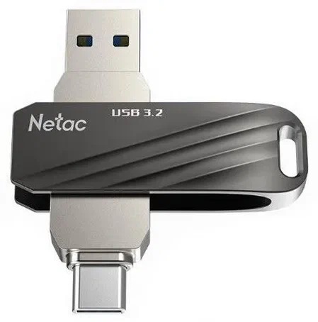 

Накопитель USB 3.0 256GB Netac US11 /TypeC Dual Flash Drive, US11