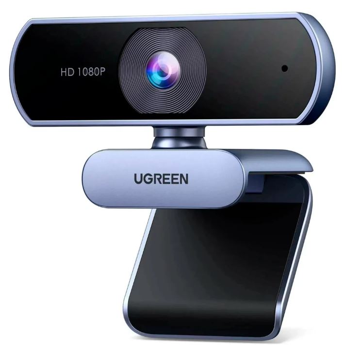 

Веб-камера UGREEN CM717 25442_ 2K Full HD 1080P. Цвет: серый, CM717