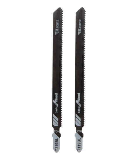 Изображение товара Пилка для лобзика KRANZ KR-92-0316 2 шт для дерева