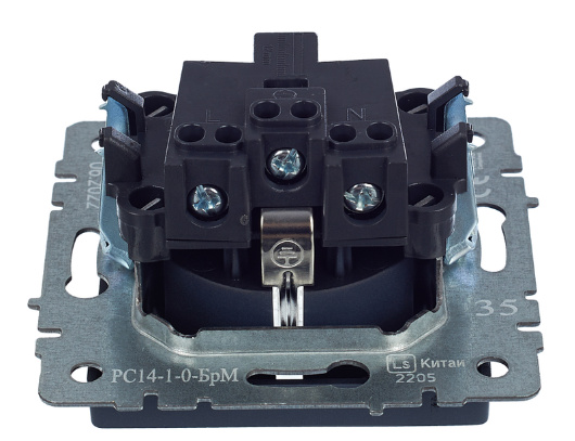 фото Розетка с заземлением  IEK BR-R14-16-K35 в Уфе