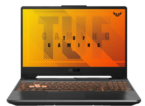 фото Ноутбук ASUS TUF Gaming FA506NCG-HN330 15.6" (AMD Ryzen 7, 16Гб DDR5, SSD 512 Гб, GeForce RTX 3050, Без ОС) Черный [90NR0JF7-M00SX0]