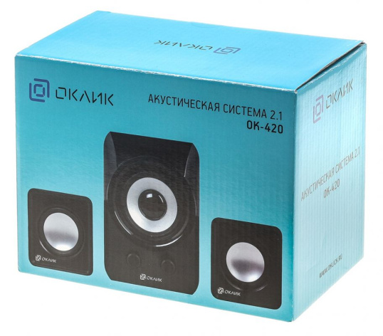 фото Компьютерная акустика 2.1 Oklick OK-420 в Красноярске