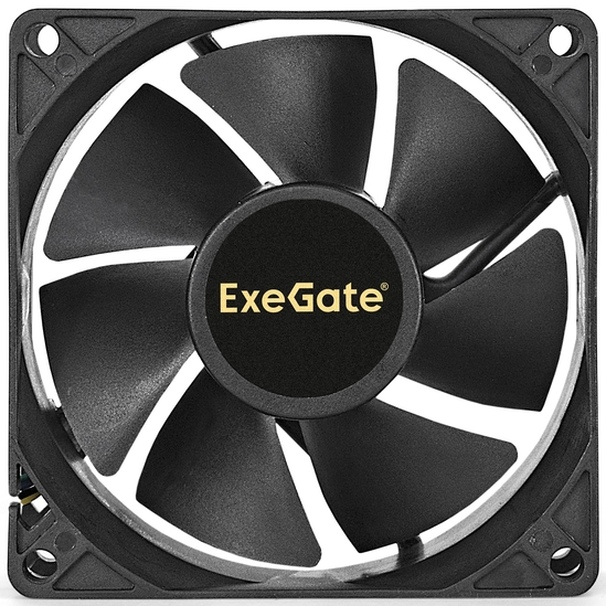 

Вентилятор для корпуса Exegate ES08025H3P EX283376RUS ExtraSilent, 80x80x25 мм, Hydraulic bearing (гидродинамический), 3pin, 1800RPM, 21dBA, ES08025H3P