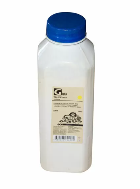 

Тонер GalaPrint GP_TNR_U_K411_Y_200_P GP-TK-540/550/560/570/580/590/895/5140/5150/5160/5220/5230/5240/5270/5280/5290/8115 для принтеров Kyocera Mita F, GP_TNR_U_K411_Y_200_P