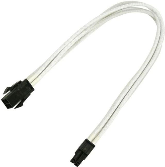 

Удлинитель Nanoxia NXP4V3EW 4-pin P4, 30см, индивидуальная оплетка, белый, NXP4V3EW
