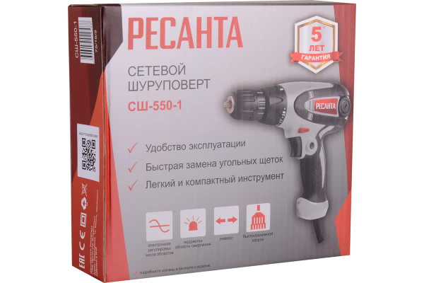 фото Шуруповерт - шуруповерт Ресанта СШ-550-1 в Челябинске