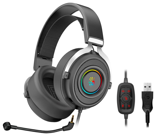 фото Гарнитура  A4Tech G535 (BLACK+SILVER) USB в Перми