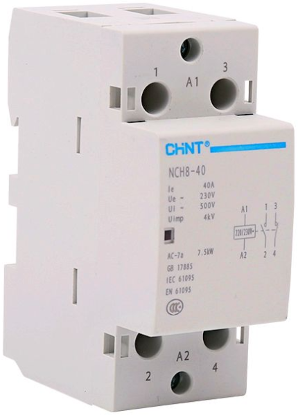 Изображение товара Контактор CHINT 256083 для промышленного и строительного электроснабжения