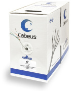фото Кабель витая пара Cabeus UTP-4P-Cat.5e-SOLID-LSZH-GY