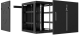 фото Шкаф настенный 19", 9U Cabeus SH-05F-9U60/35m-BK в Уфе