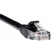 фото Кабель патч-корд Aopen ANP612B-BK-0.5M