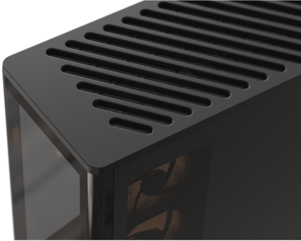 фото Корпус ATX Formula V Crystal U9 PA Black в Красноярске