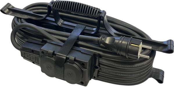 фото Удлинитель силовой iTOK i-CONNECT-COLOR-SUR-KG-315-2-54-15-BLACK в Уфе