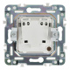 фото Розетка без заземления  IEK SK-R13-10-K01