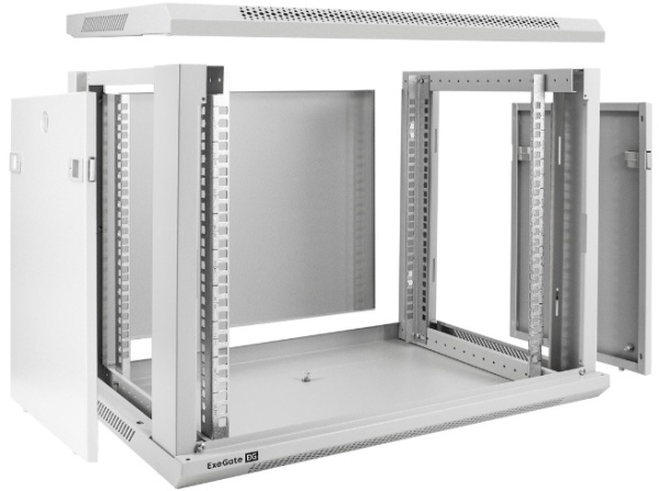 фото Шкаф настенный 19", 9U Exegate EC-WM-9U.450.M.GREY в Омске