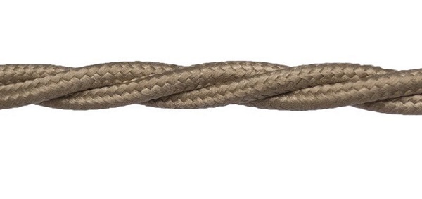 

Провод Bironi B1-422-716-50 витой 2*0,75, цвет капучино, B1-422-716-50