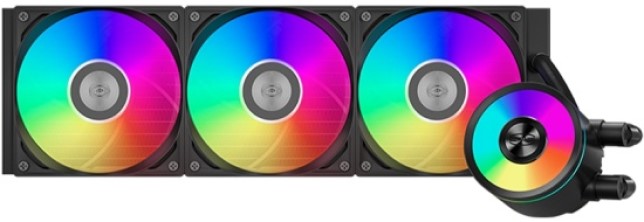 

Система охлаждения жидкостная PCCooler DA360 ARGB BK LGA115x/1200/1700/1851/20xx/AM4/AM5 (280W, 3*12, DA360 ARGB BK