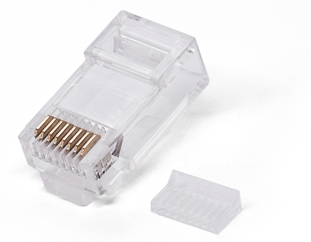 

Коннектор Filum FL-NA-PLUG5E-3 RJ-45, 5E кат., со вставкой, 8p8c, 30 мкд, универсальный, для одножильного и многожильного кабеля, уп/100 шт, FL-NA-PLUG5E-3