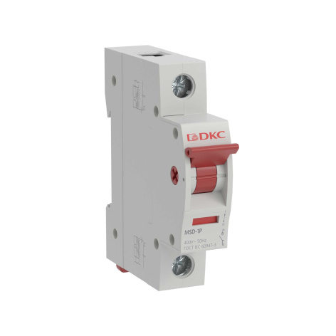 Изображение товара Выключатель DKC MSD-1P100 для электросети безопасное управление