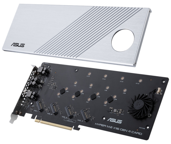 фото Адаптер  ASUS HYPER M.2 X16 GEN 4 CARD в Екатеринбурге