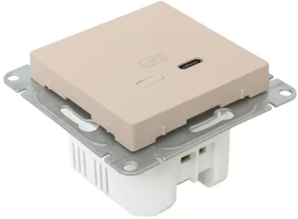 фото Розетка USB  EKF UP1-SOI-2USBC в Перми